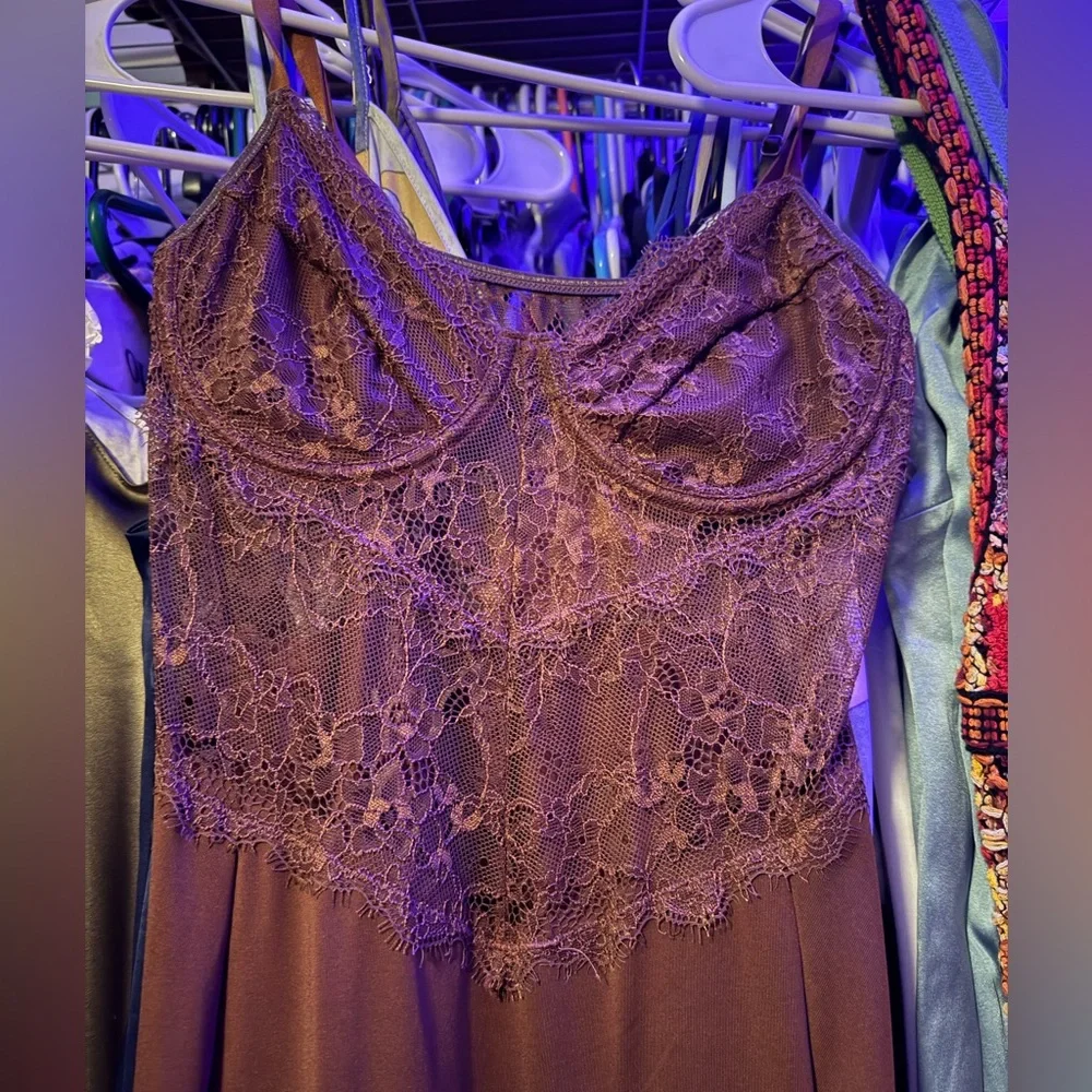 Lace Corset Top Maxi Dress - Picture 6 of 11